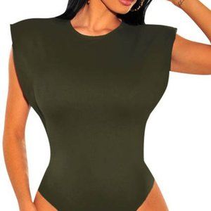 Army green Body Suit